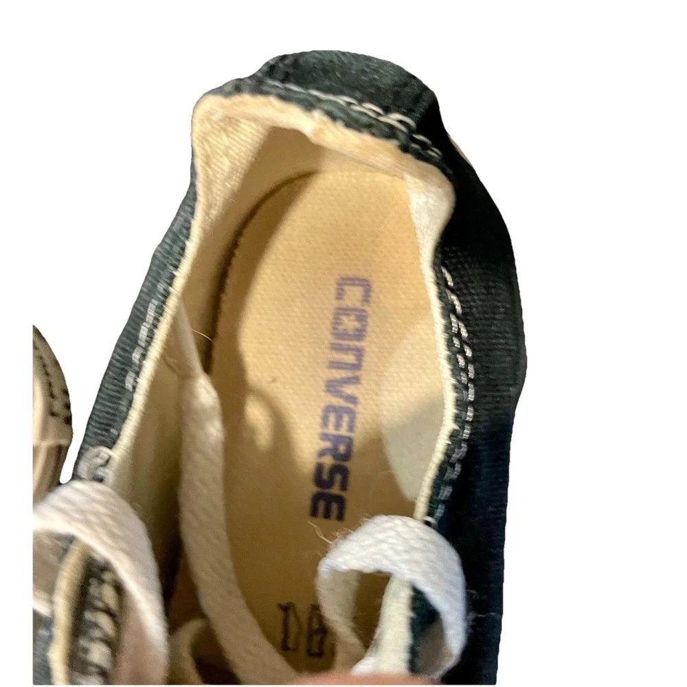 Converse Sneakers‎ Size 1 Chuck Taylor All Star Black/White Kids Low Top